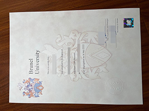 Brunel University diploma copy