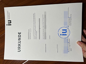 Internationale Hochschule diploma copy