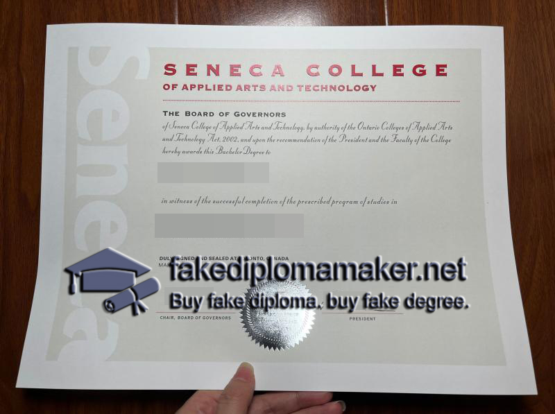 Seneca College bachelor degree