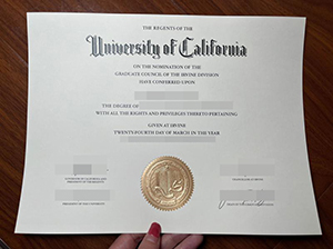 UCI diploma copy