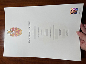 University of keele diploma copy