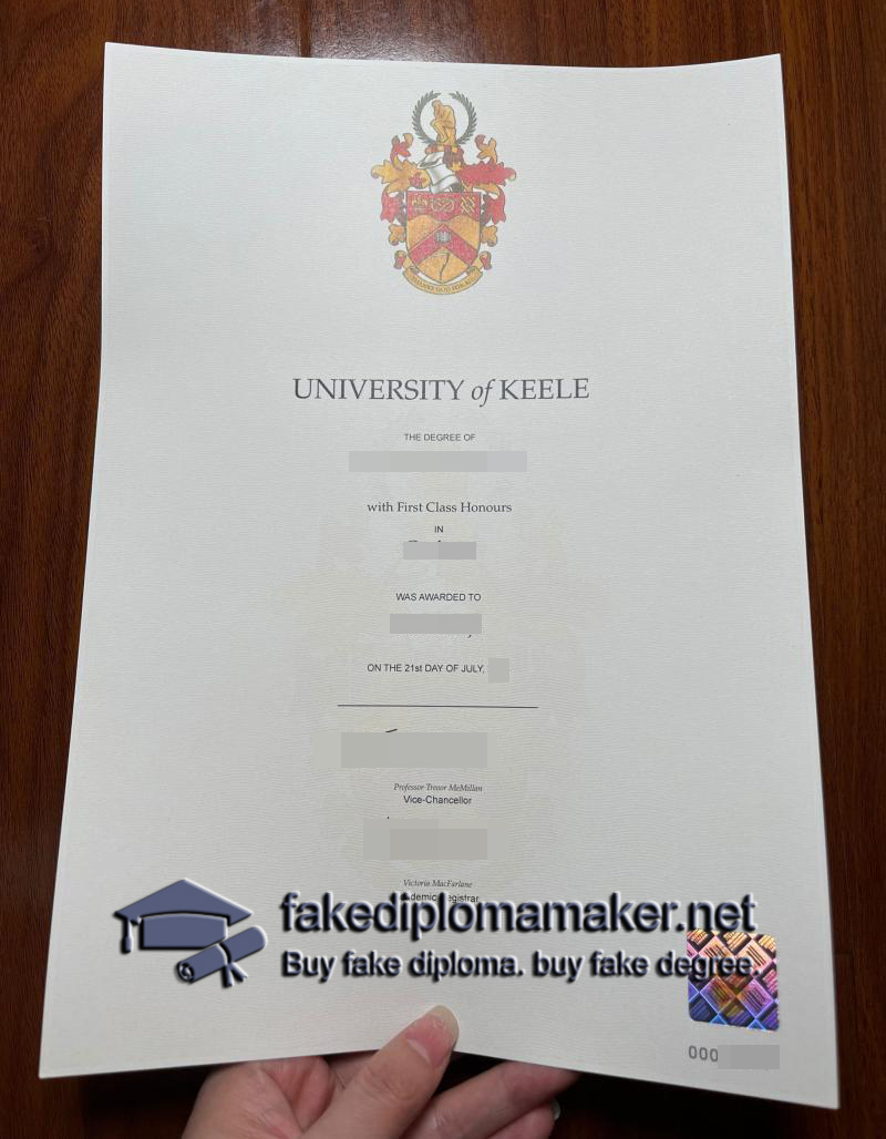University of keele diploma