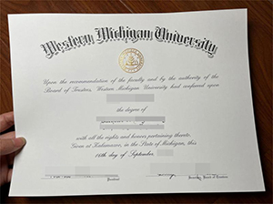 WMU diploma copy