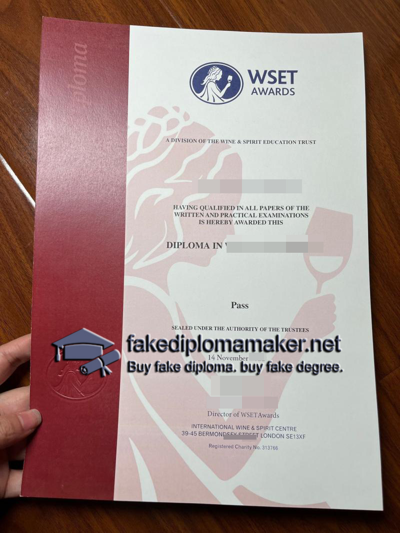 WSET diploma