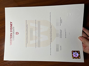 Western Sydney University diploma copy