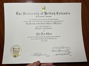 UBC diploma copy