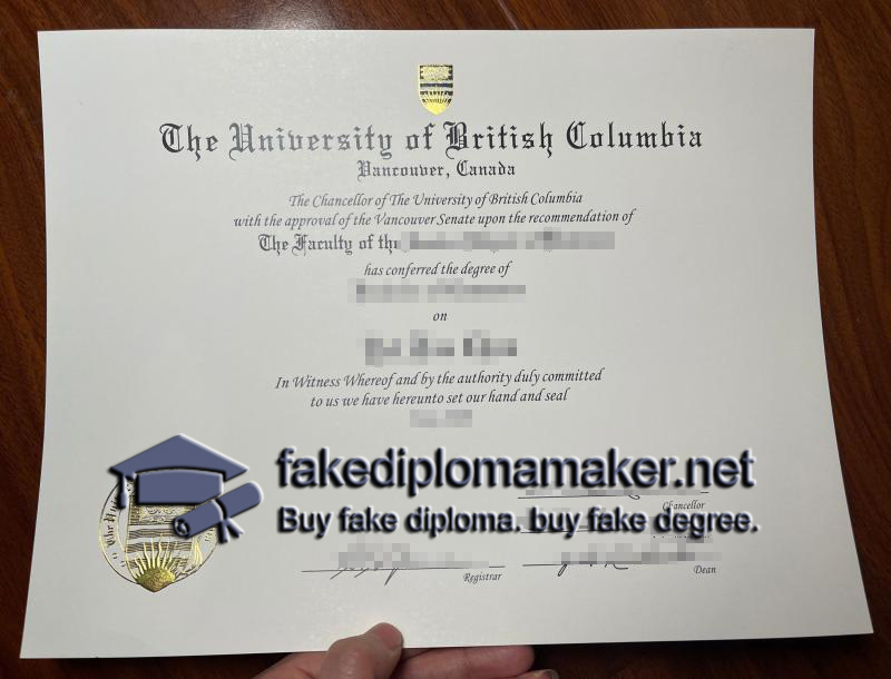 UBC diploma