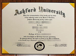 Ashford University diploma copy