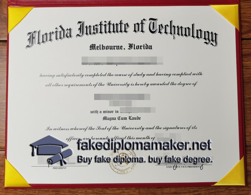 Florida Tech diploma