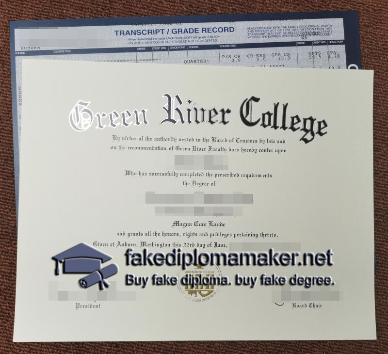 Green River College diploma