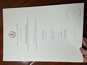 Högskolan i Borås diploma copy