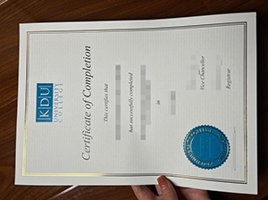 KDU University College Certificate Copy