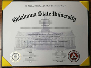 Oklahoma State University diploma copy