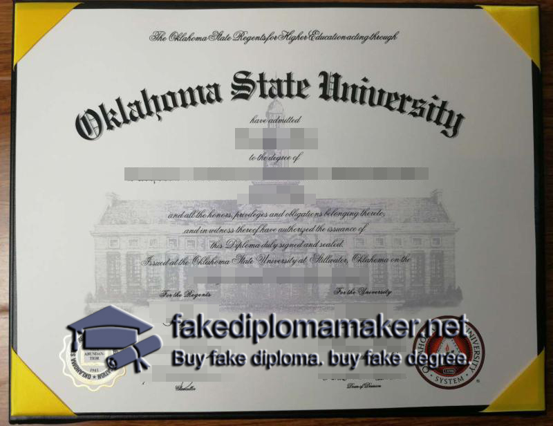 Oklahoma State University diploma