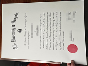 University of Virginia diploma copy