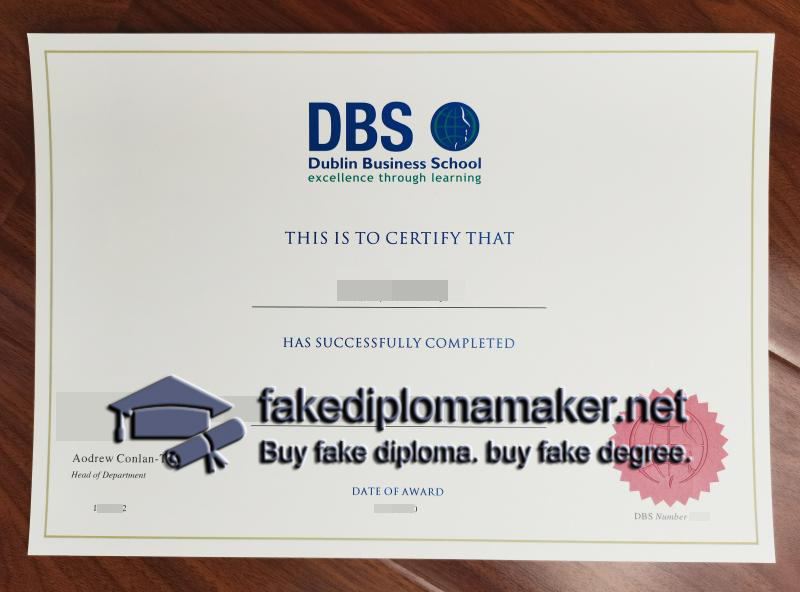 Dublin Business School diploma