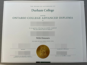 Durham College diploma copy