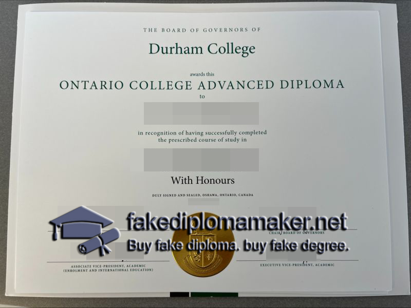 Durham College diploma