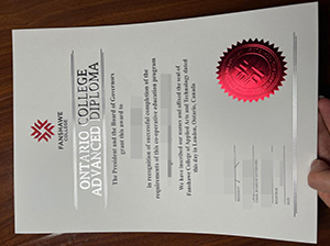 Fanshawe College diploma copy