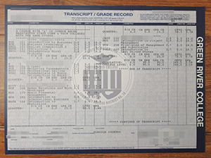 Green River College transcript copy