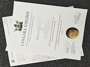 Langara College diploma copy