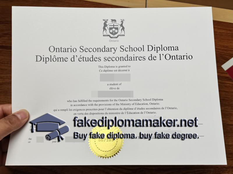 Ontario Secondary School Diploma