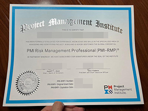 PMI certificate copy