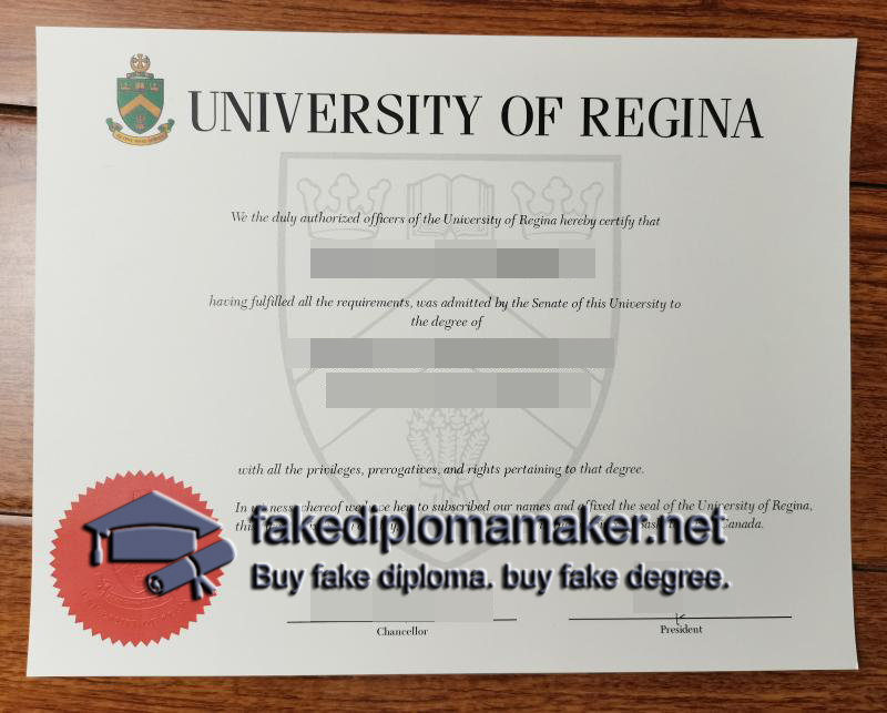 University of Regina diploma