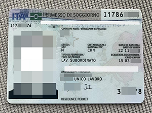 fake Italy Permanent Residence, buy Permesso di soggiorno