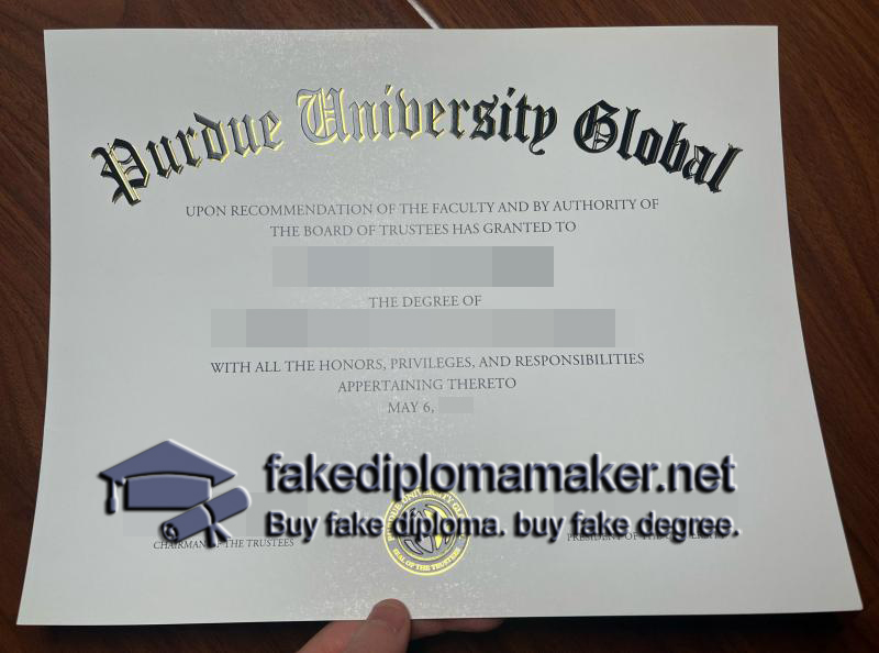 Purdue University Global diploma