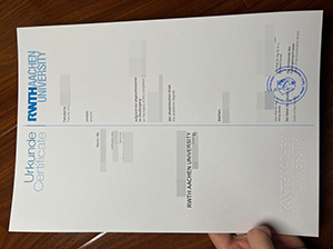 RWTH Aachen degree copy