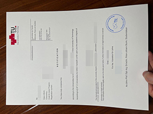 TU Graz diploma copy