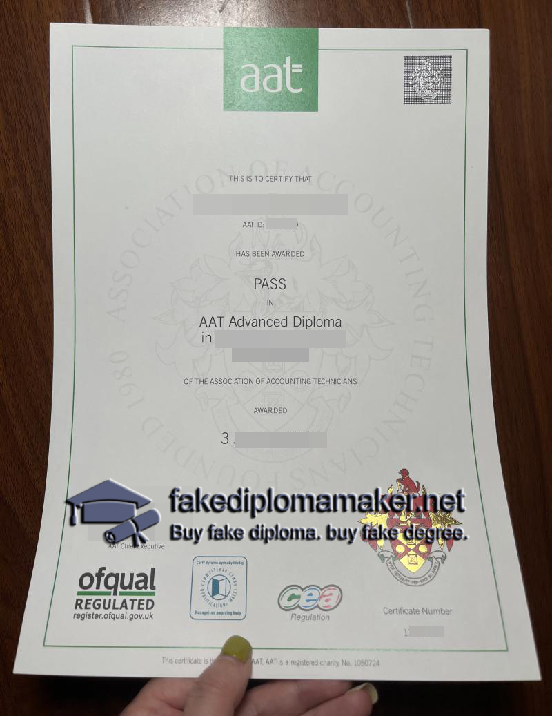 AAT Certificate