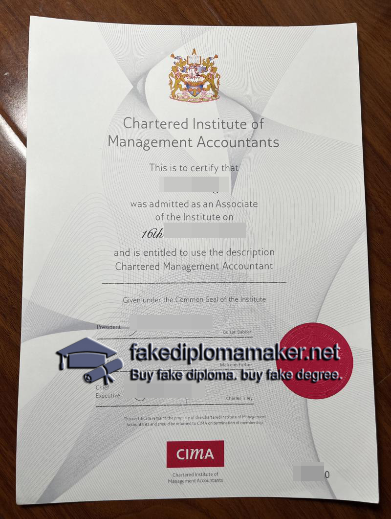 CIMA Certification