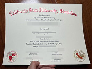 CSU Stanislaus diploma copy