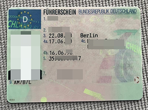 Germany ID copy
