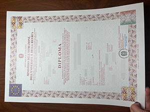 MIUR diploma copy