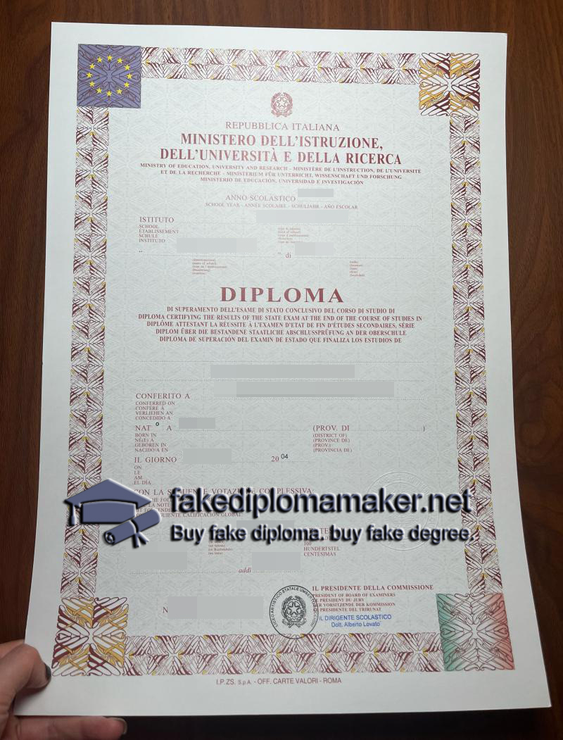 MIUR diploma