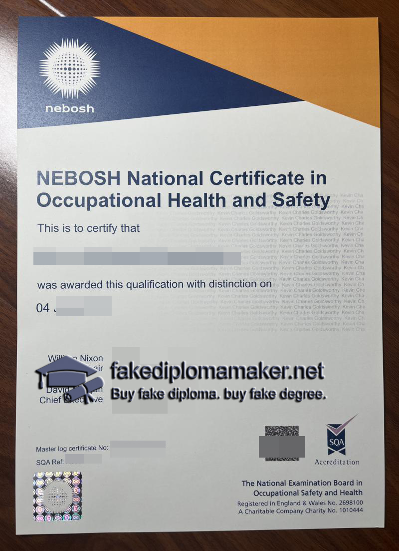 NEBOSH National Certificate