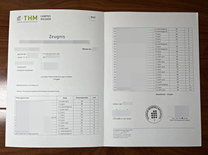 Technische Hochschule Mittelhessen Zeugnis copy