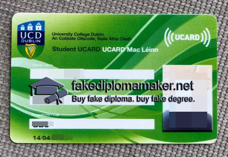 UCD student card