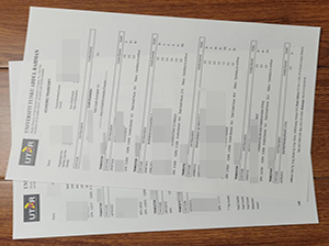 UTAR academic transcript copy