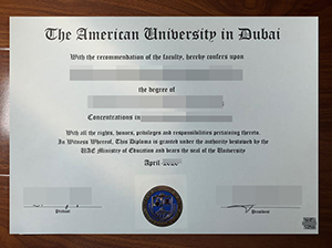 AUD diploma copy