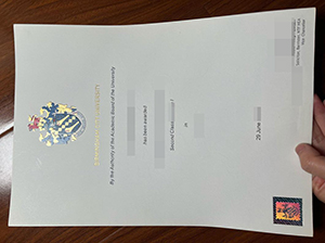 Birmingham City University diploma copy