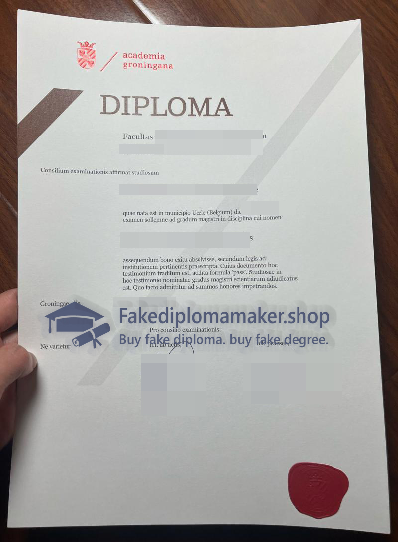 Academia groningana diploma