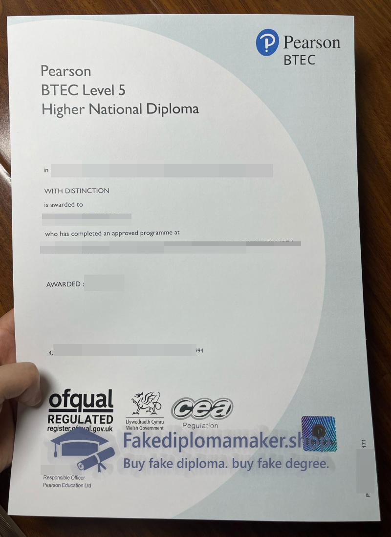 BTEC Higher National Diploma