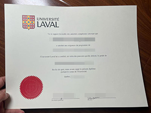 Laval University diploma replica