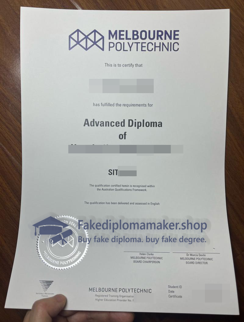 Melbourne Polytechnic Advanced Diploma