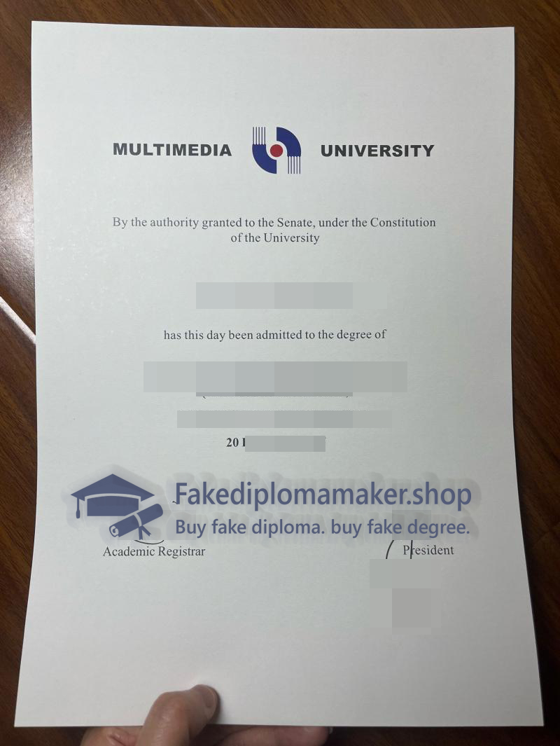 Multimedia University degree