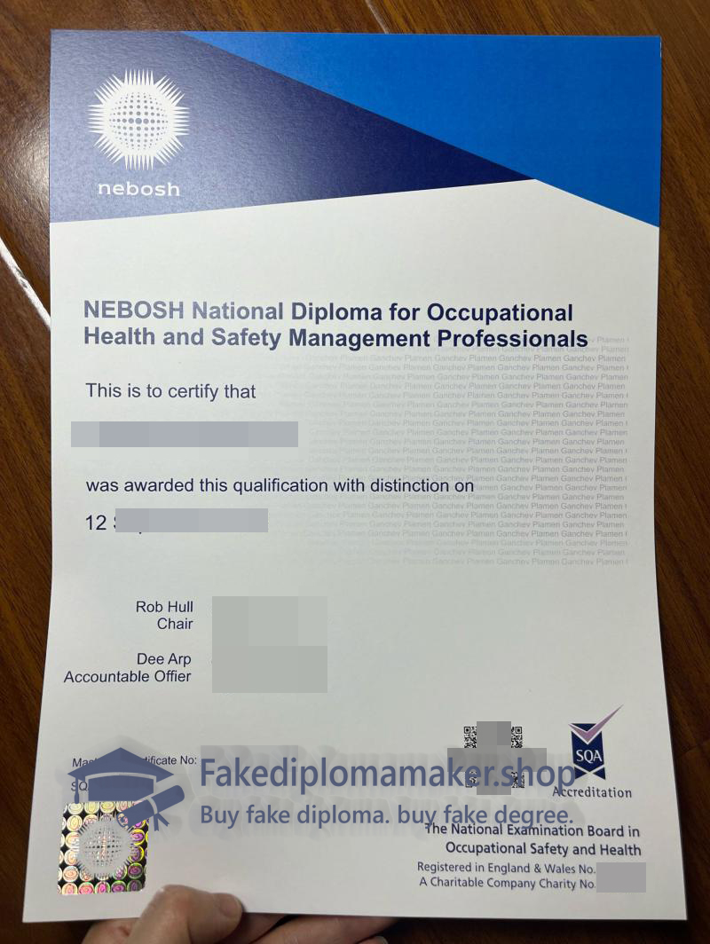 NEBOSH National Diploma